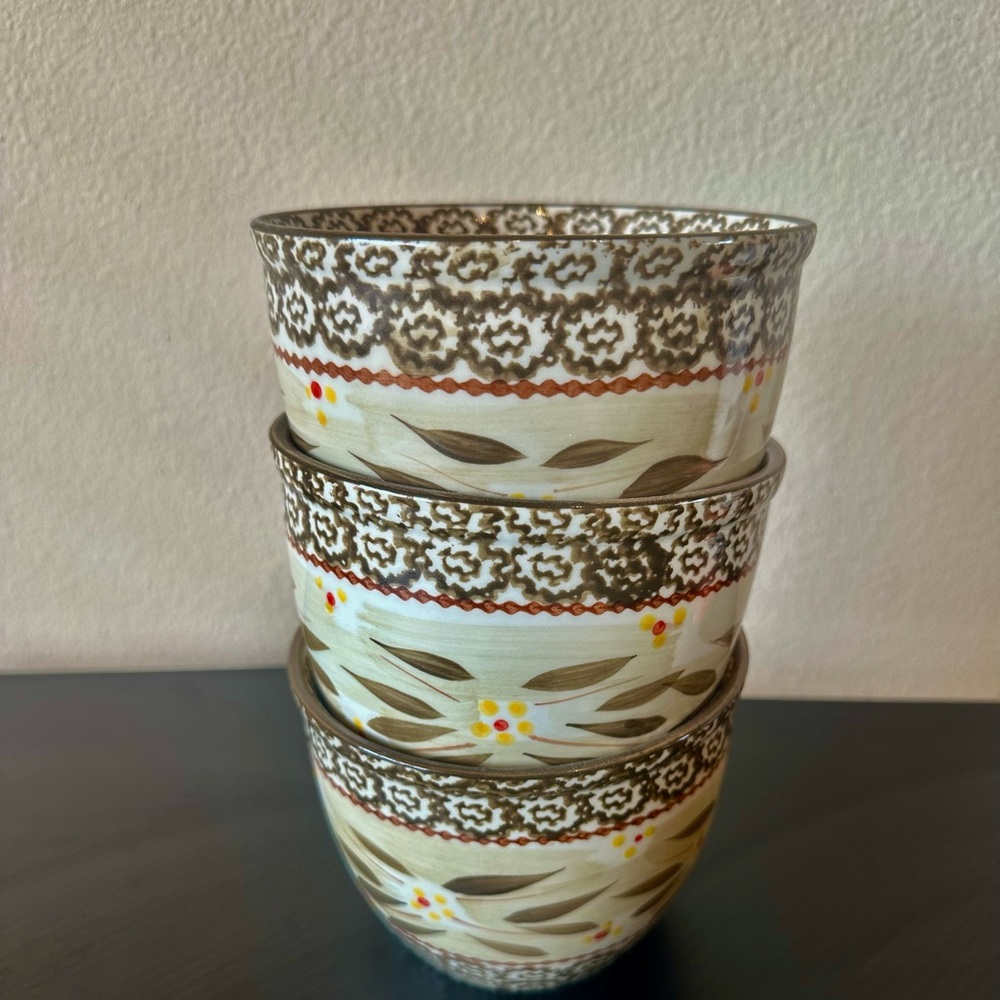 Temptations Old World Ceramic Bowls - Oven Safe!